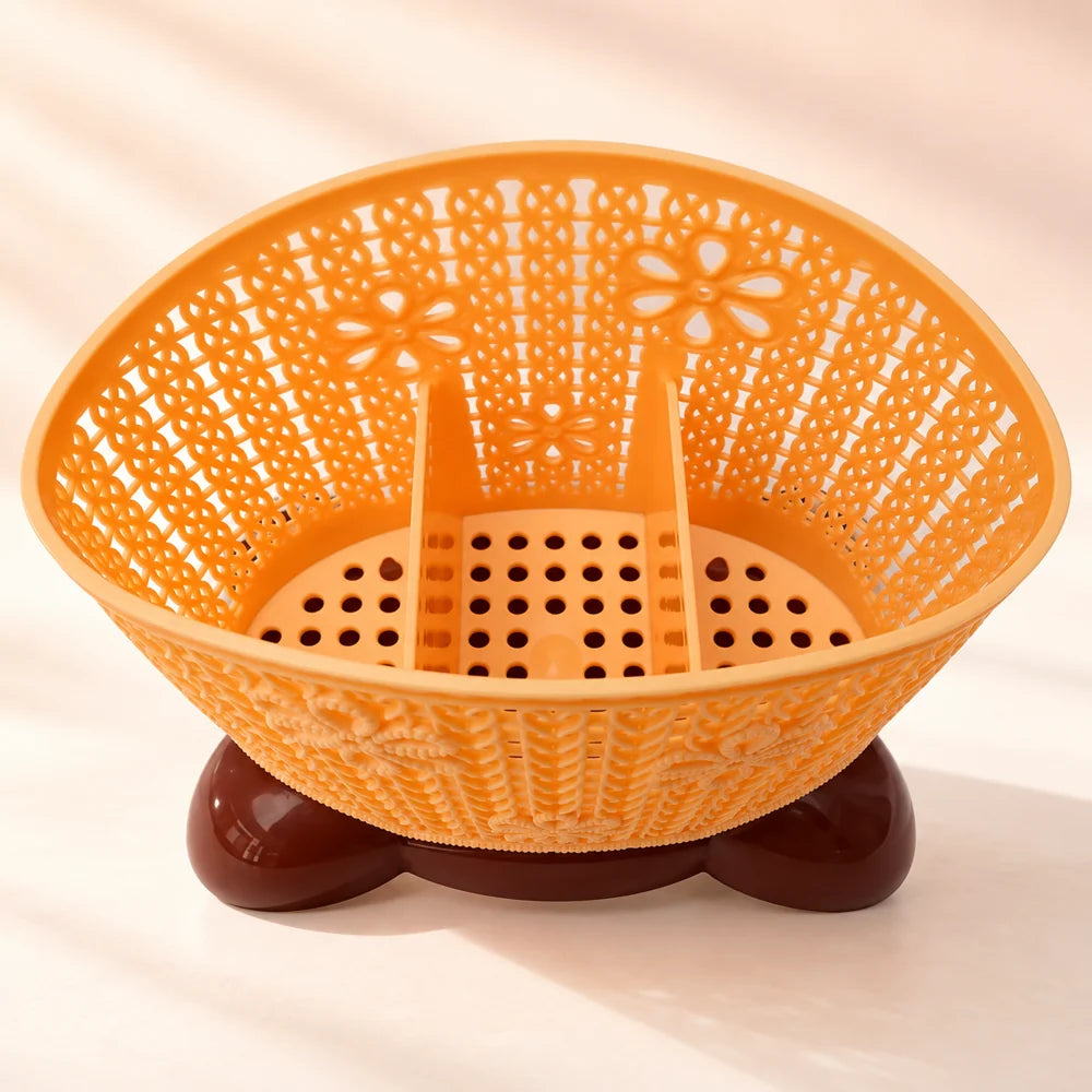 3-Compartment Cutlery Organizer Basket — product view