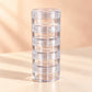 Clear Stackable Jewellery Container — 5 Layers — product view