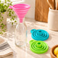 Collapsible Silicone Funnels — Set of 3 — everyday home use