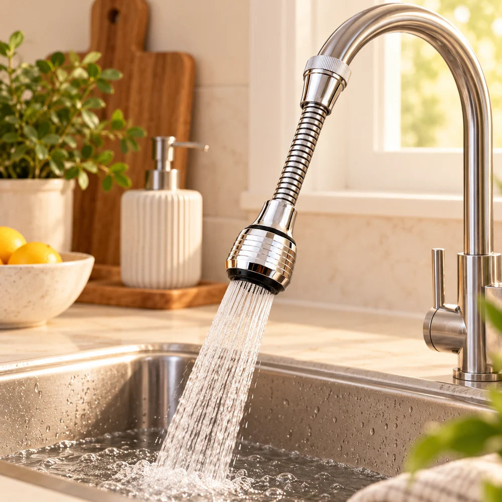 Flexible Faucet Extension for Kitchen Sinks — everyday home use