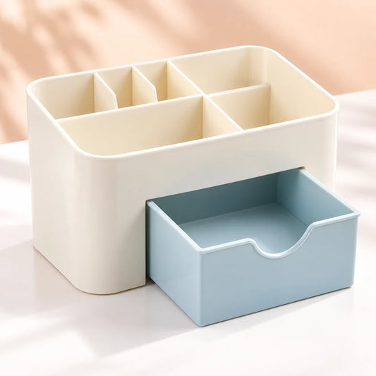 Makeup Organizer with Small Drawer — product view