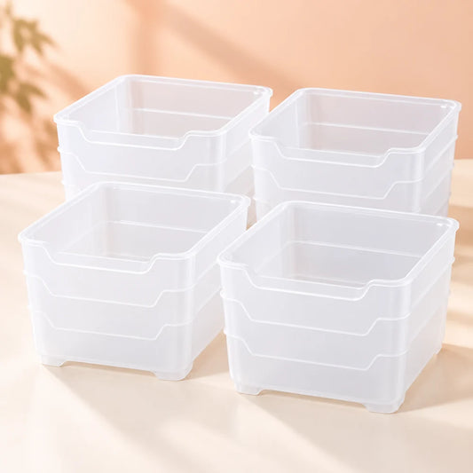 Mini Fridge Storage Crates — Set of 4 — product view