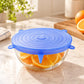 Reusable Silicone Stretch Lids — Pack of 6 — everyday home use