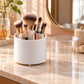 Rotating Makeup Brush Holder with Lid — everyday home use