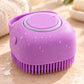 Silicone Bath Brush Set — 3 Pieces — material and construction detail