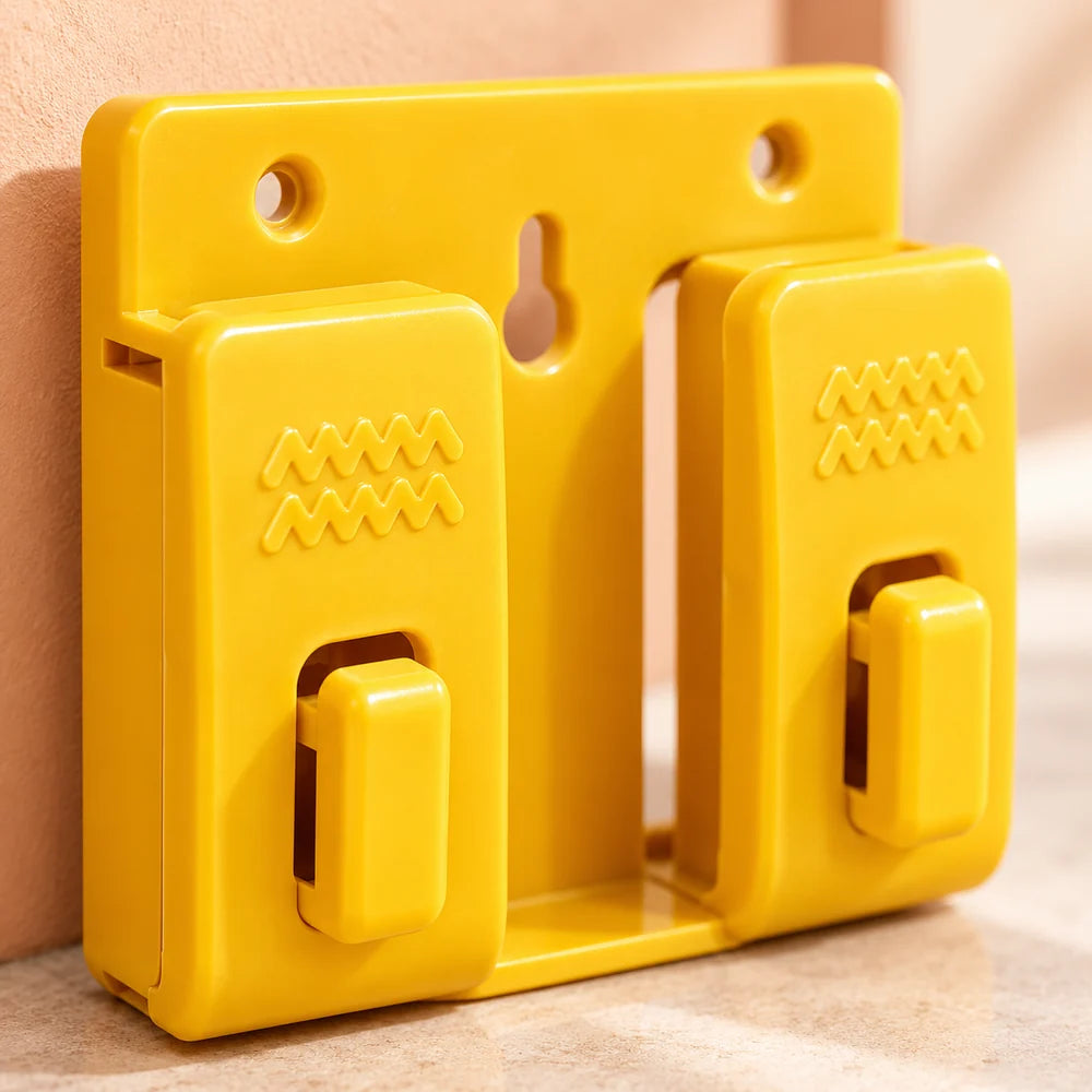 Wall-Mounted Phone & Remote Holders — Pack of 10 — material and construction detail